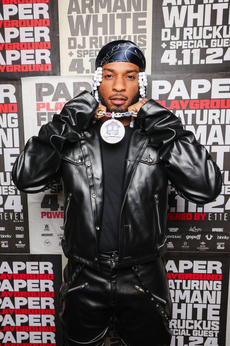 Inside The PAPER PLAYGROUND Coachella Party With Saweetie, Armani White & More