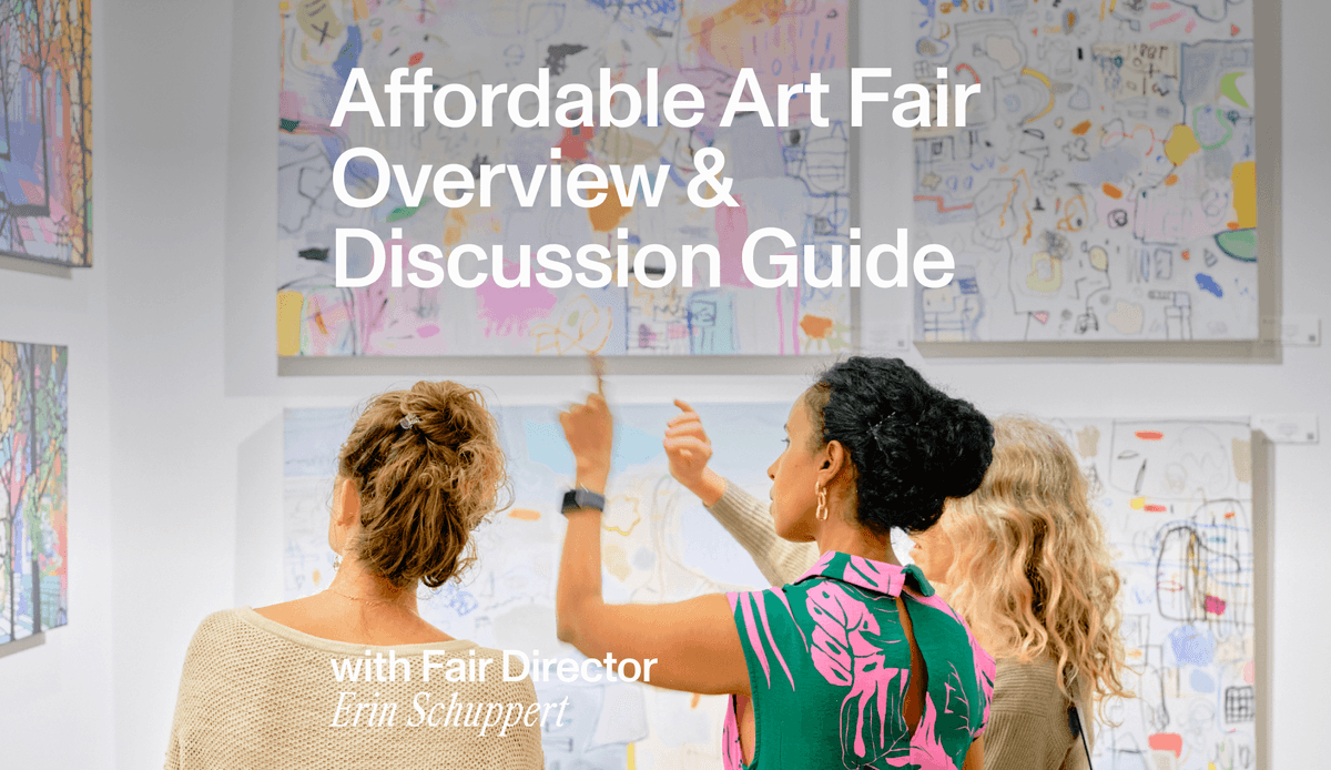 Erin Schuppert on Affordable Art Fair and Its Benefits for Collectors