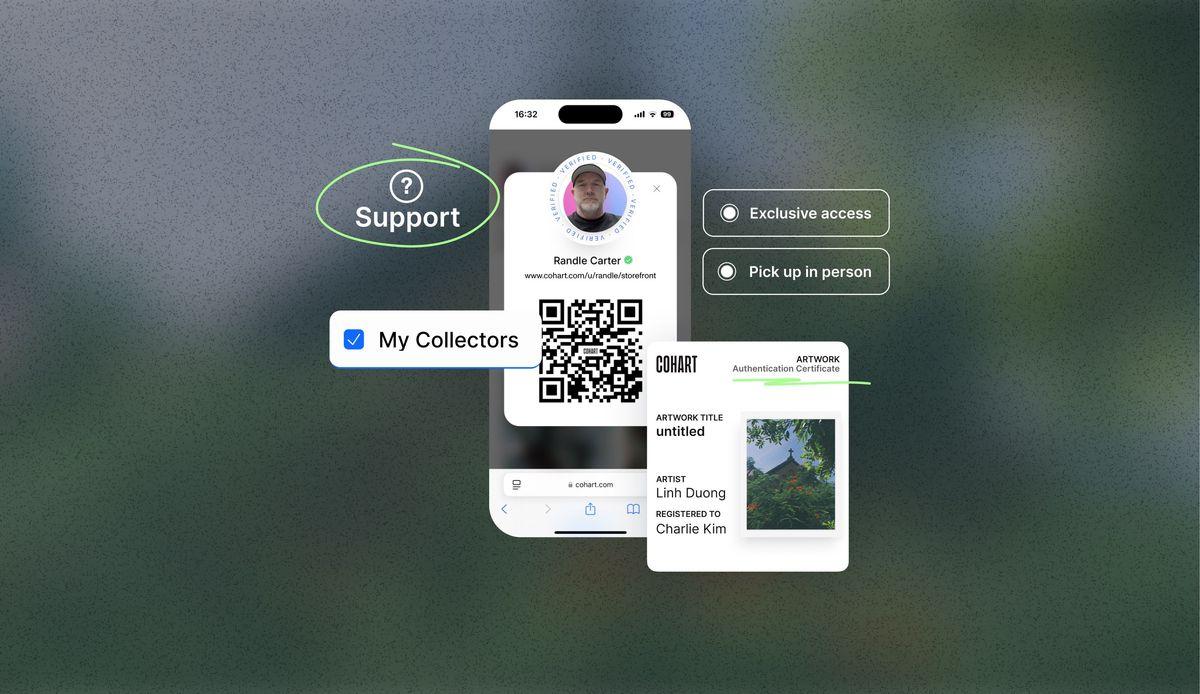 October Recap: New Artist Features and Tools on Cohart