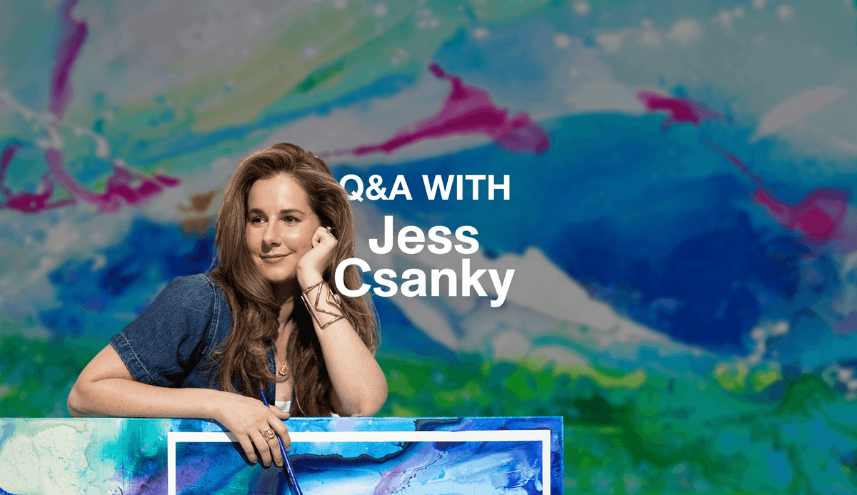 Spotlight: Jessica Csanky on The Language of Color and the Rhythm of Creation