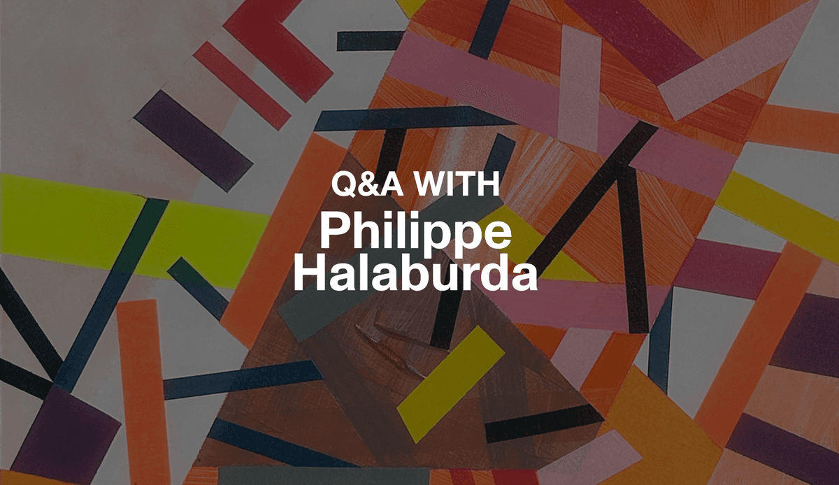 Spotlight: Philippe Halaburda’s Dialogue of Color, Tape, and Texture