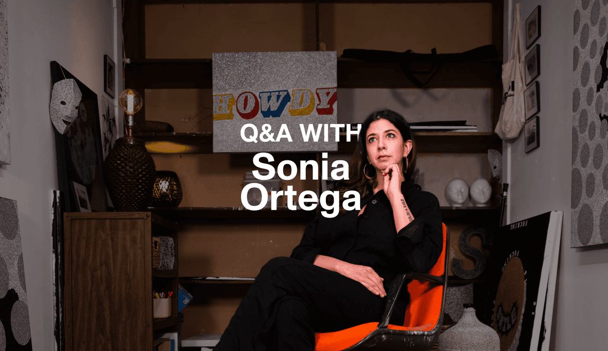 Spotlight: Sonia Ortega on Finding Calm in Freehand Lines