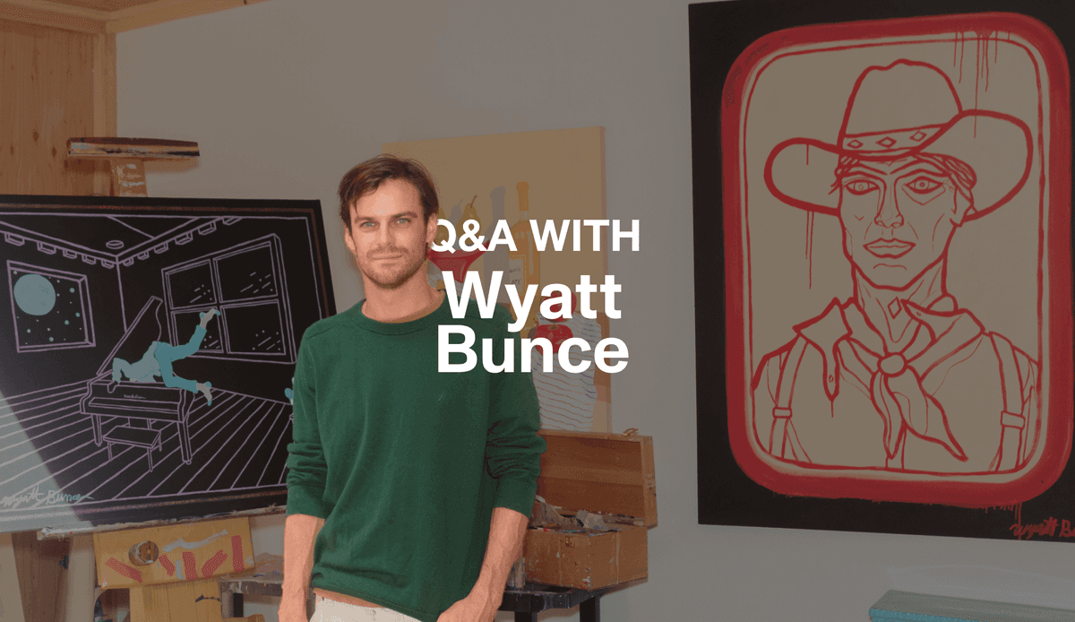 Spotlight: Wyatt Bunce’s Art Speaks in Bright Colors and Gentle Humor