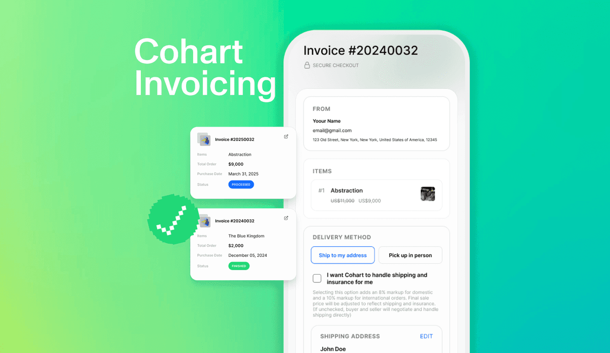 How to Invoice with Confidence: A Smarter Way to Sell Art with Cohart