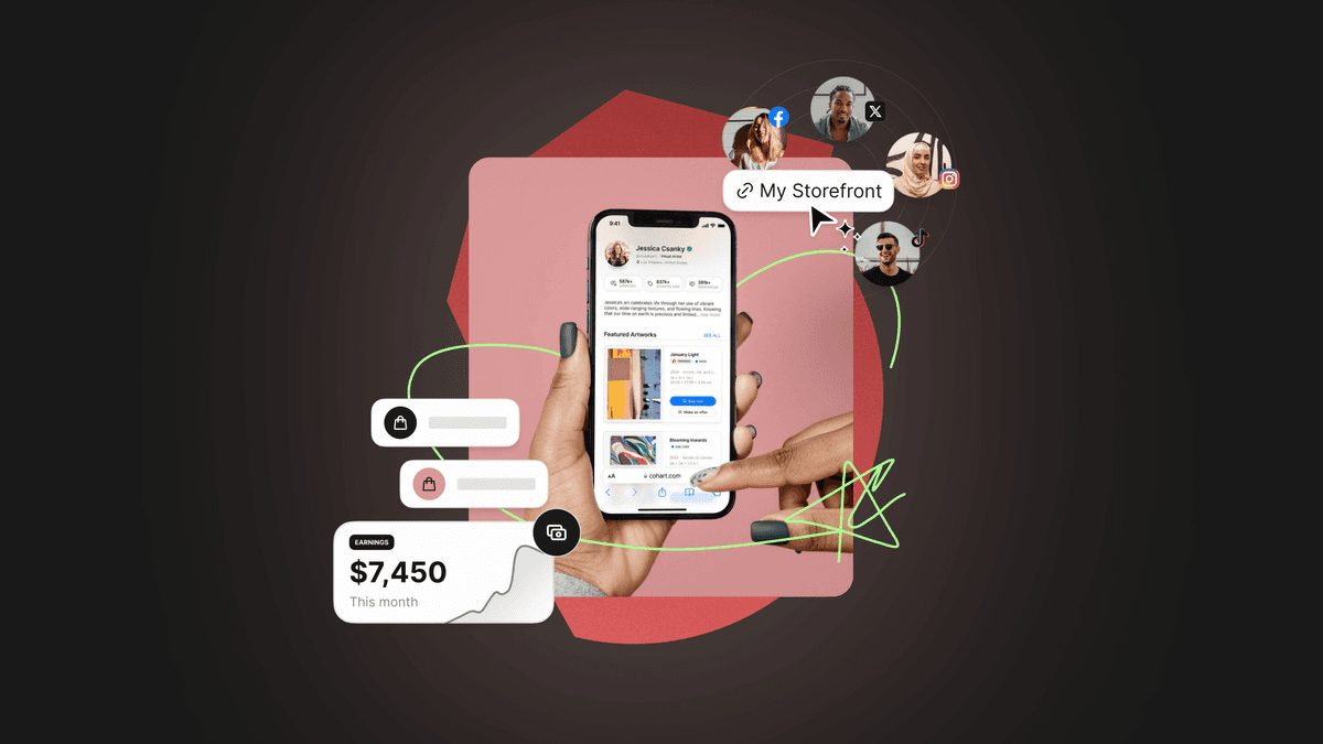 Cohart Launches Mobile Art Storefront