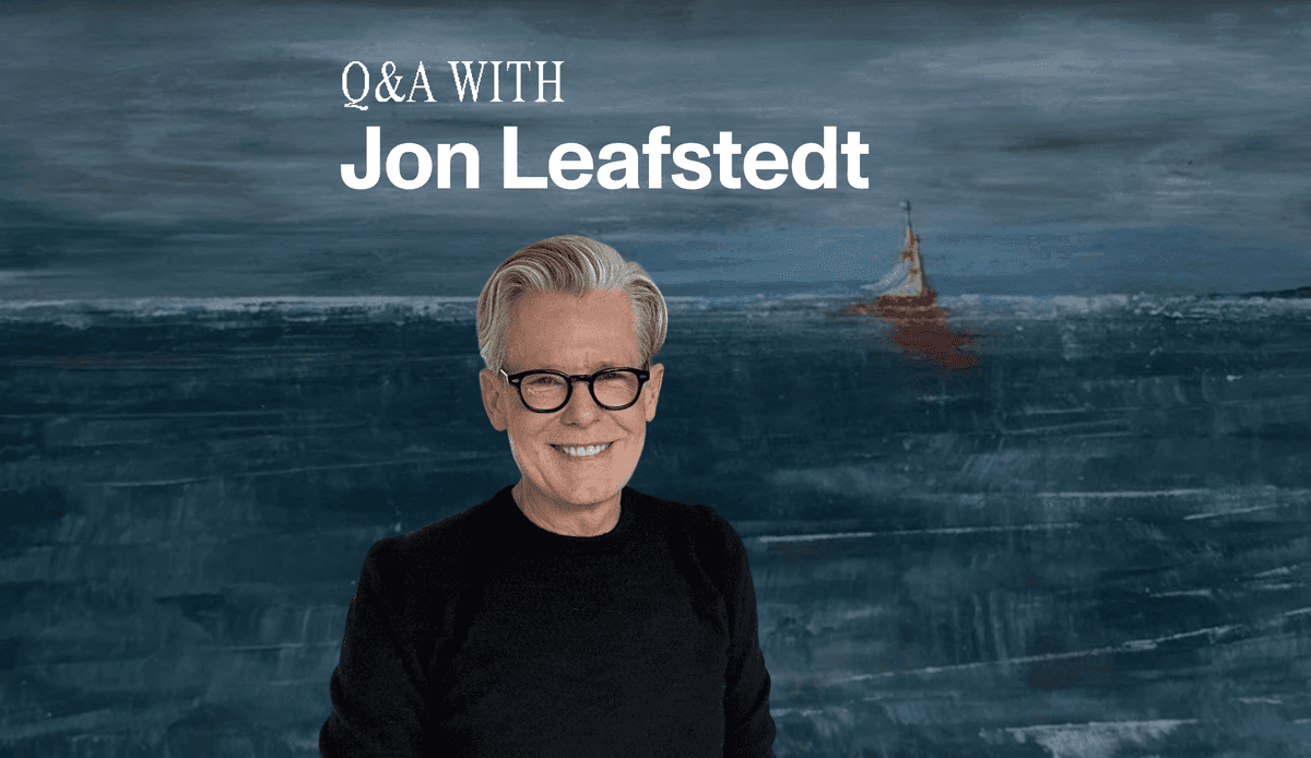 Spotlight: Jon Leafstedt Captures Hopeful Horizons in Abstract Art