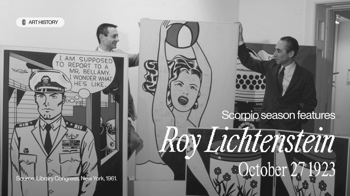 Roy Lichtenstein: The Enduring Legacy of a Pop Art Icon