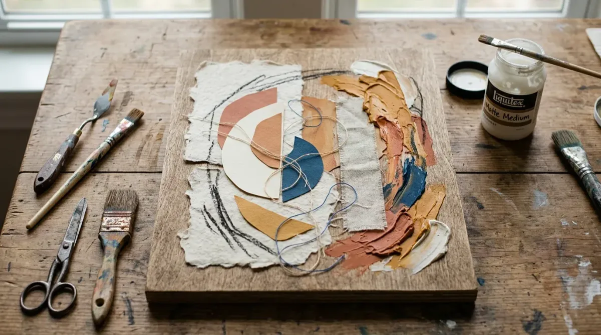 Mixed Media Art Explained: What It Is and How It Works