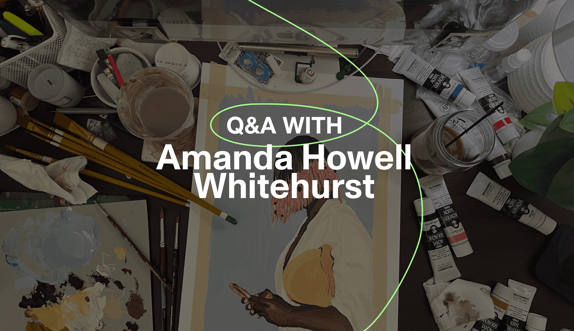 Spotlight: Amanda Howell Whitehurst’s Modern Retro Art Celebrates Black Identity