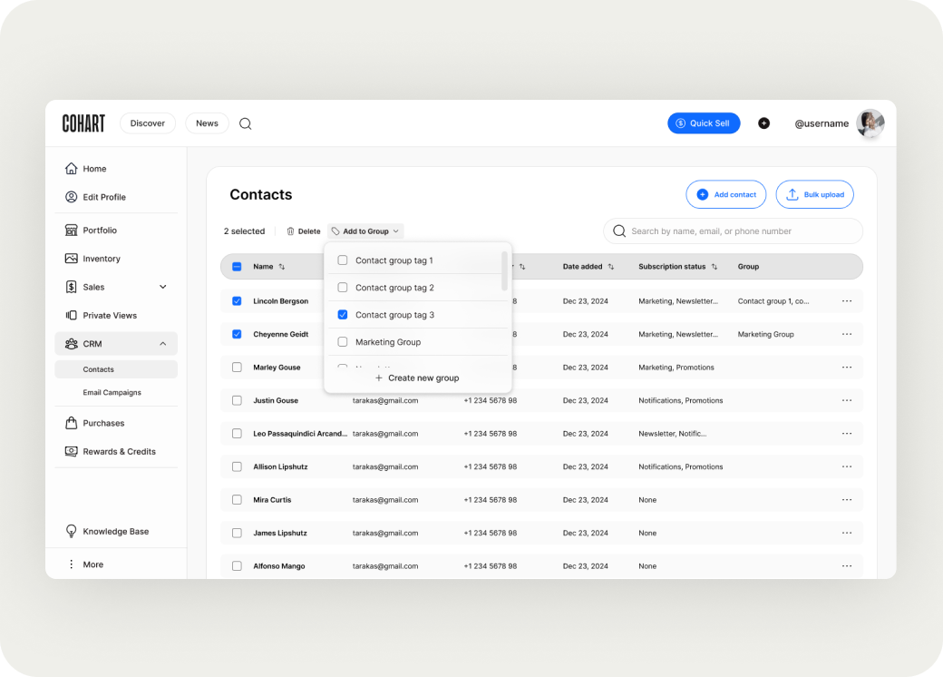 Contact Management